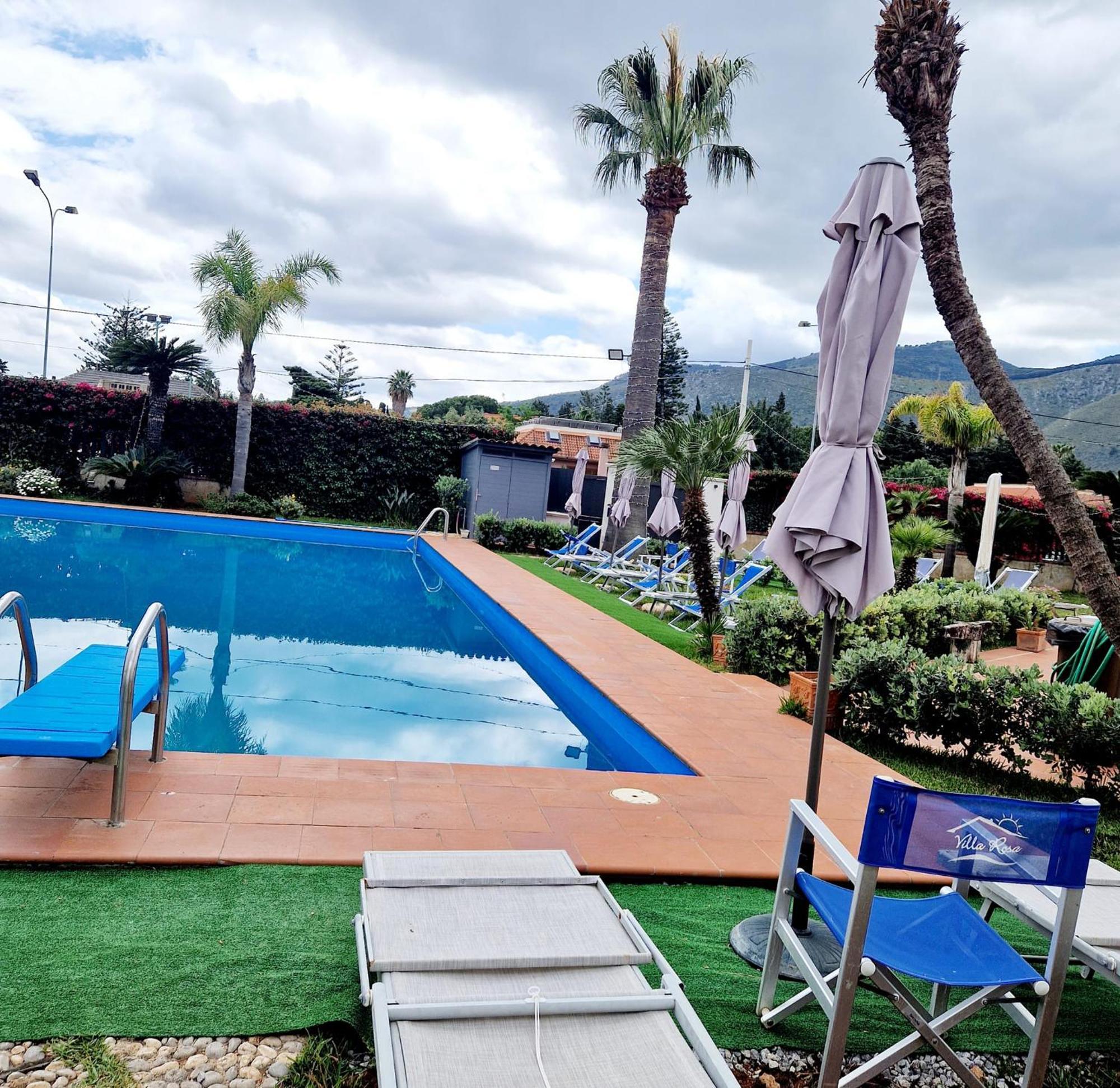 Villa Rosa Luxury Apartment Mondello Eksteriør bilde
